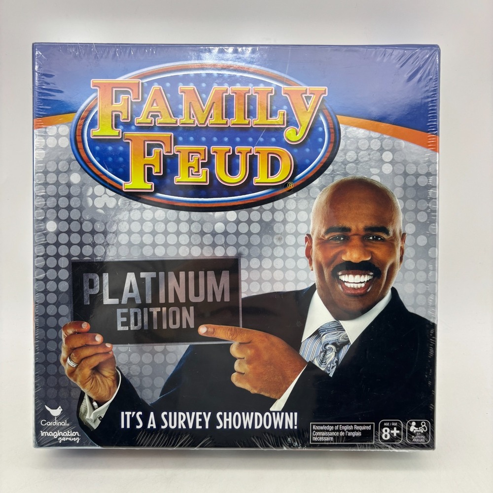 Family Feud Platinum Edition SEALED Cardinal 2021 Party TV Show